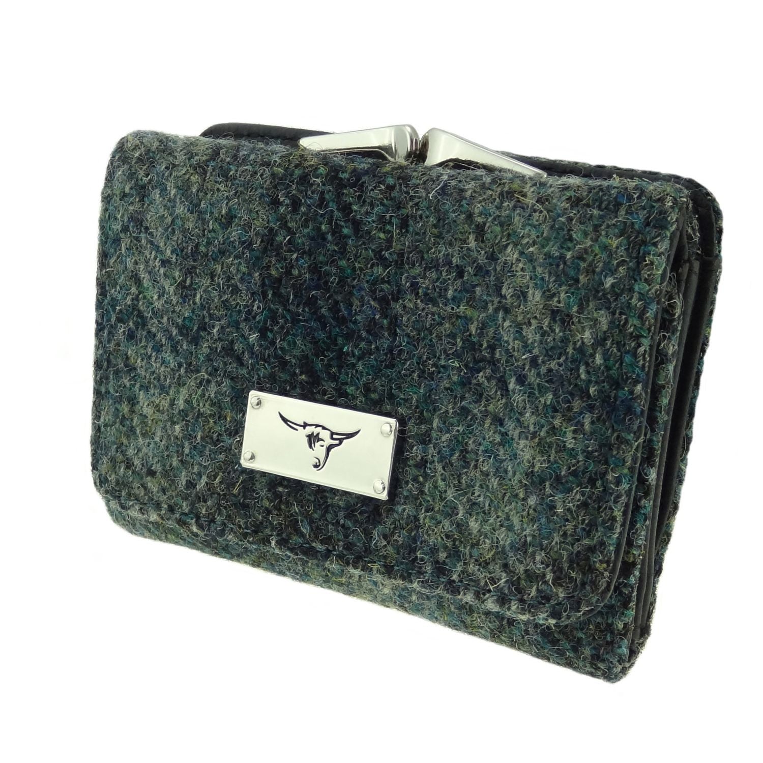 Harris Tweed Unst Small Clasp Purse - COL91