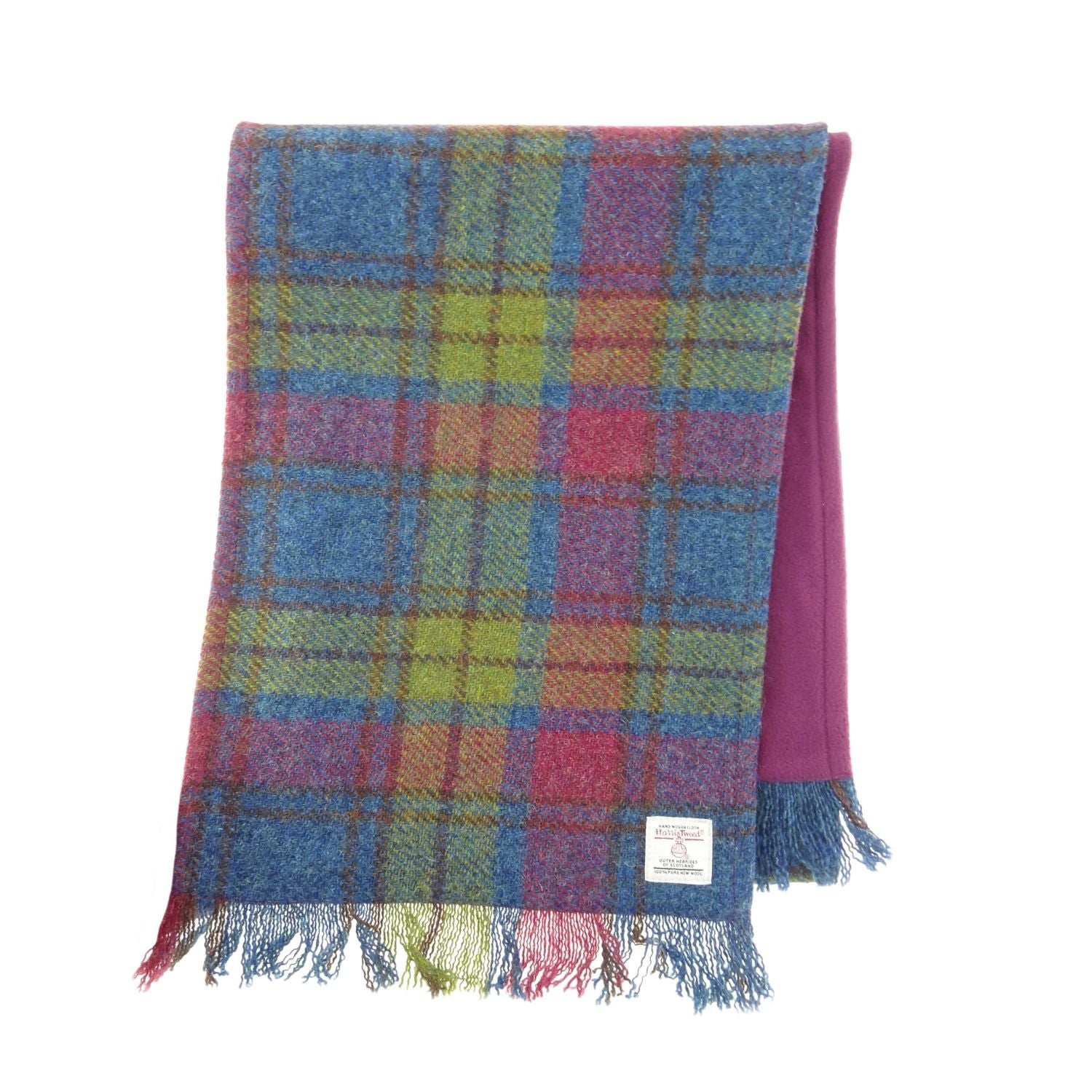 Harris Tweed Scarf with Gift Box - COL46