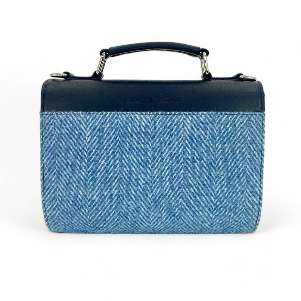 Maccessori Mini Day Bag with Harris Tweed - Charcoal