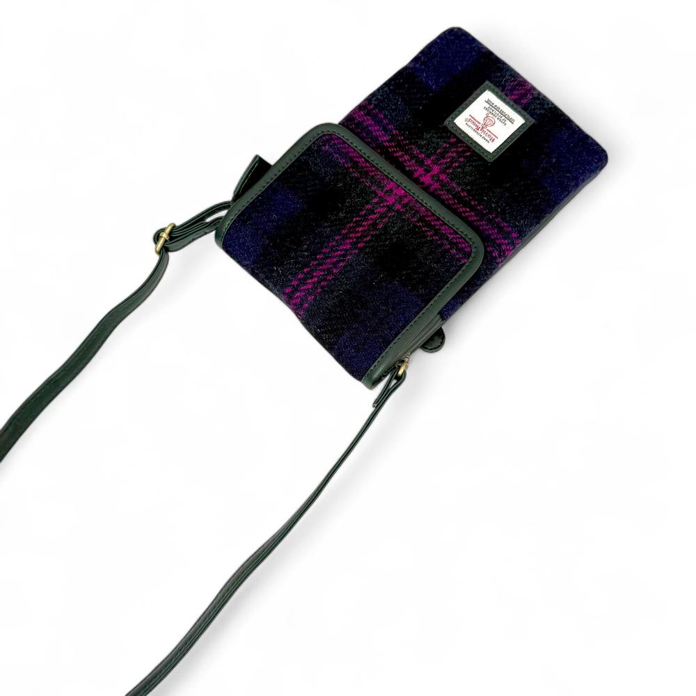 Maccessori Mini Crossbody Bag with Harris Tweed (Baird Check)
