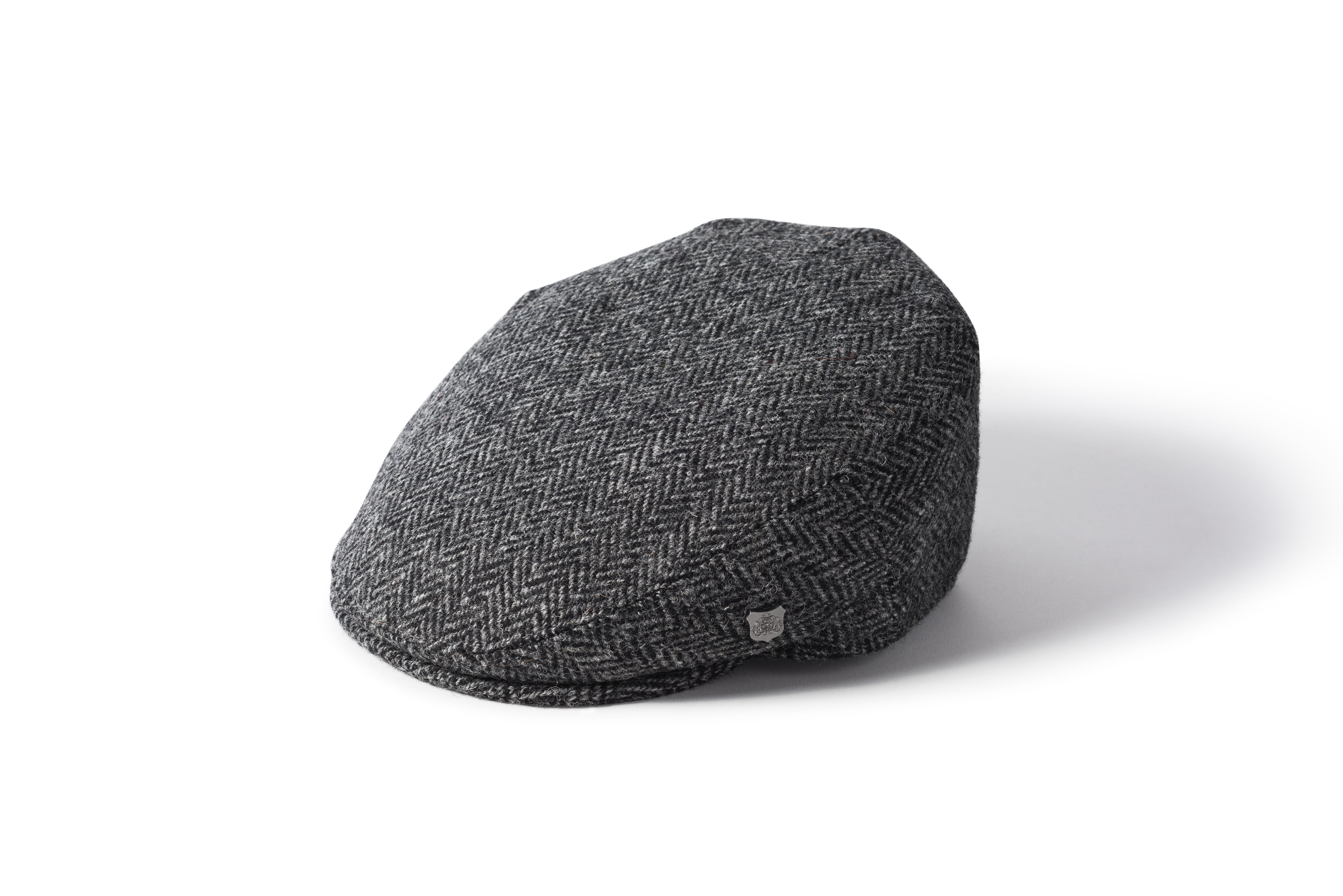 Failsworth Stornoway Harris Tweed Scotland Classic Cap (Green and Brown colours)