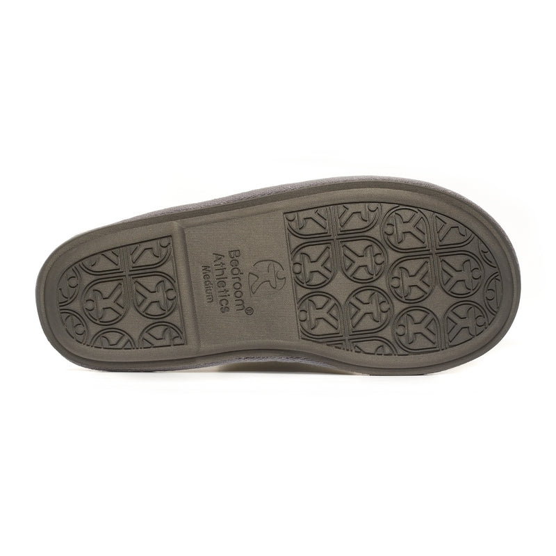 William Men's Harris Tweed Mule (Grey / Charcoal Check)