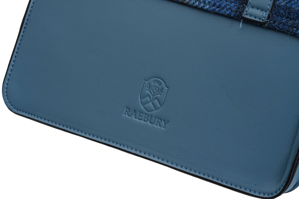 Raebury Harris Tweed Medium Satchel Bag (Macleod Tartan)