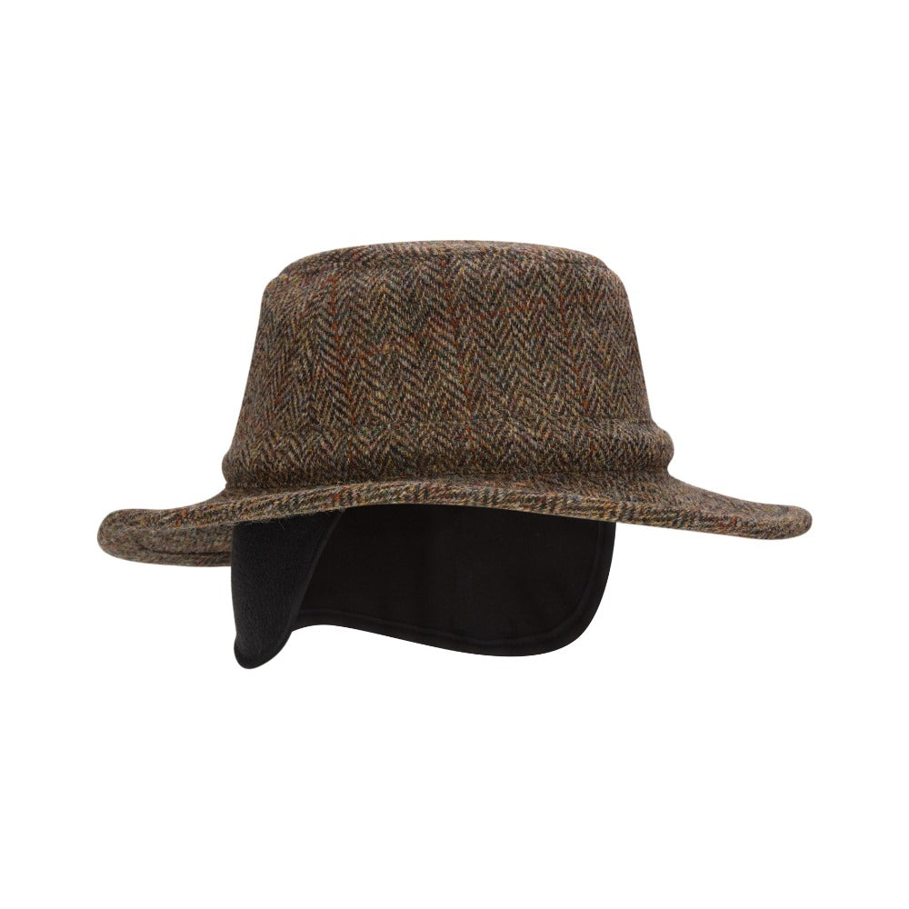 Harris Tweed Berkeley Fedora Hat