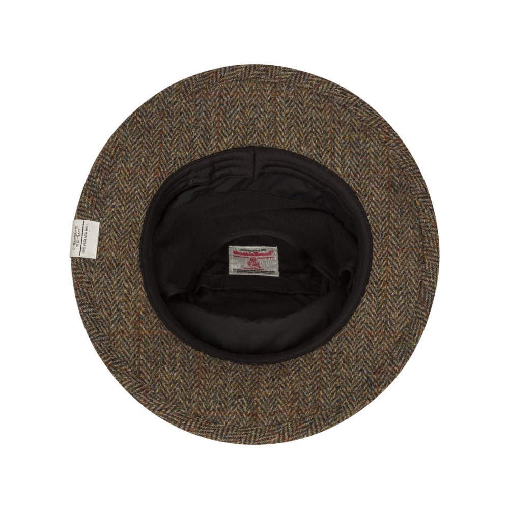 Harris Tweed Berkeley Fedora Hat