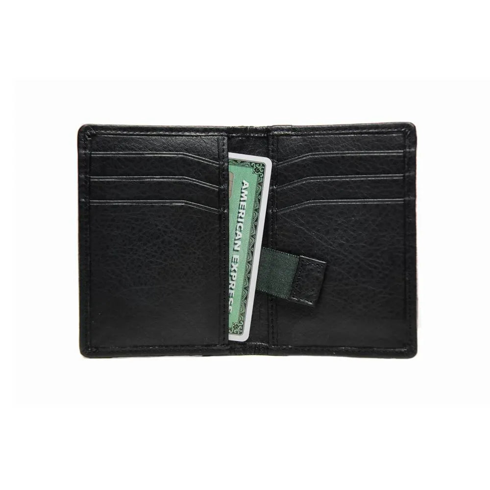 Harris Tweed Maccessori Slim Card Holder Wallet Charcoal – Image 2 | Harris Tweed Scotland