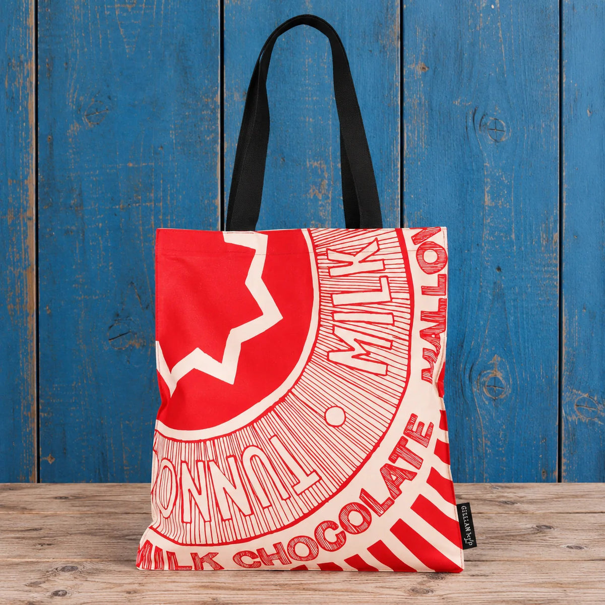 Tunnock’s Tea Cake Canvas Tote Bag – Made in the UK