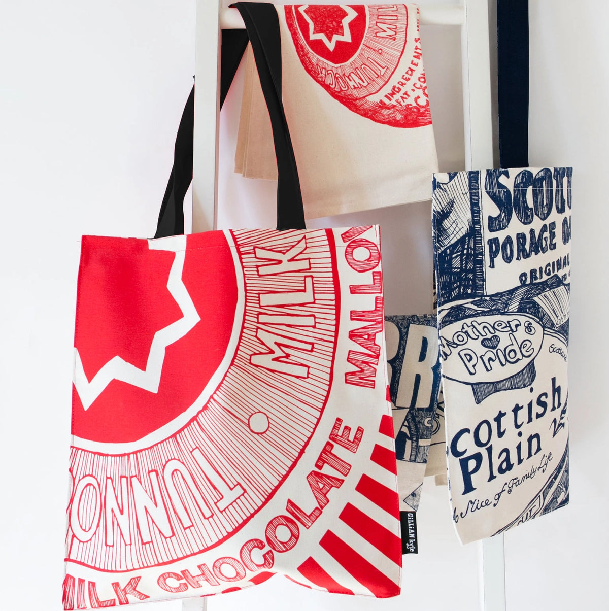 Tunnock’s Tea Cake Canvas Tote Bag – Made in the UK