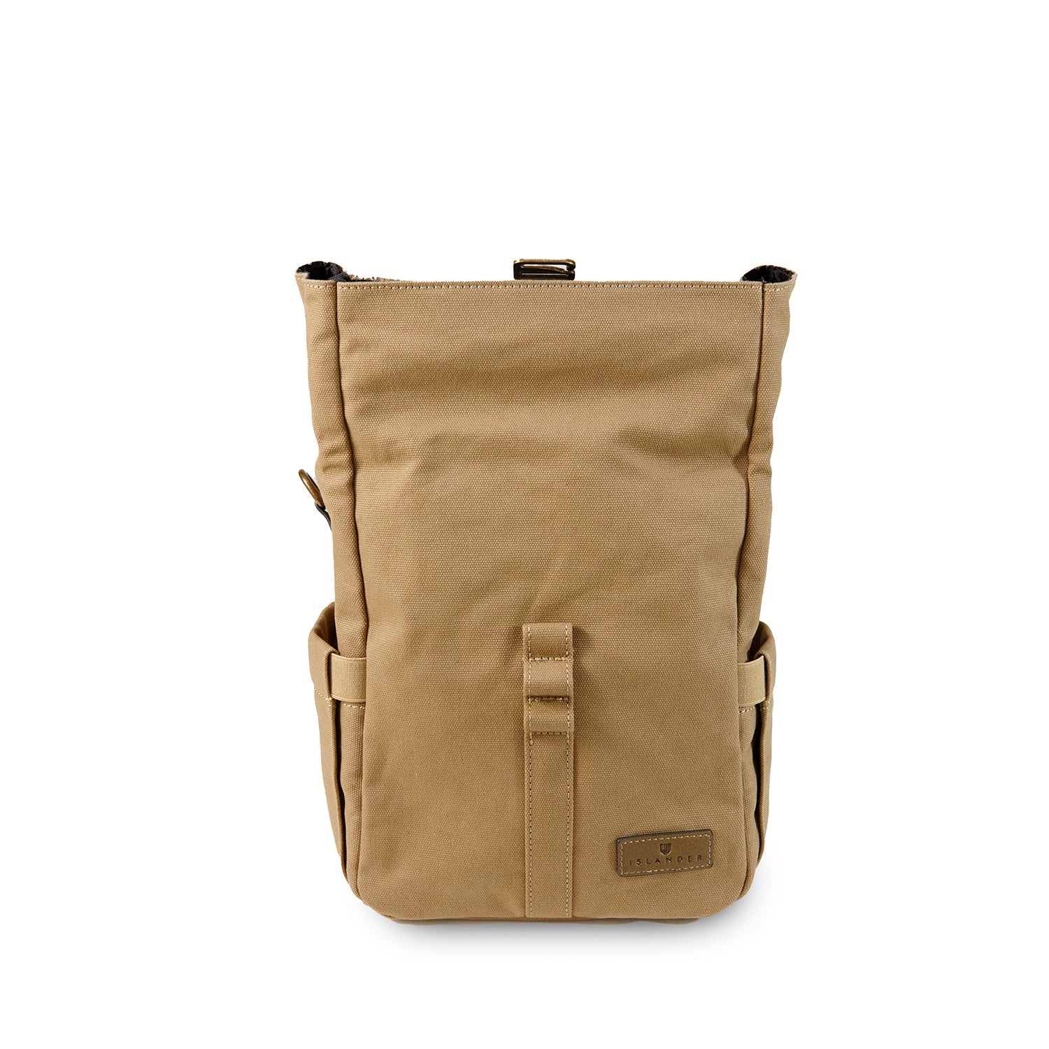 Islander Canvas Harris Tweed Lunch Bag (Chestnut Herringbone)