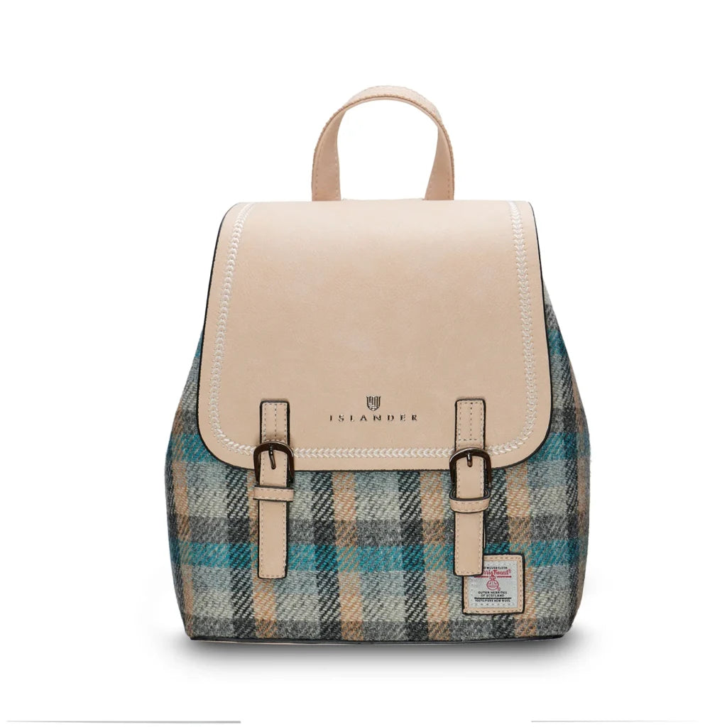 Islander Jura Backpack with Harris Tweed - Islander Tartan