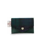 Islander Card Wallet Made With Harris Tweed Black Watch Tartan | Harris Tweed Scotland