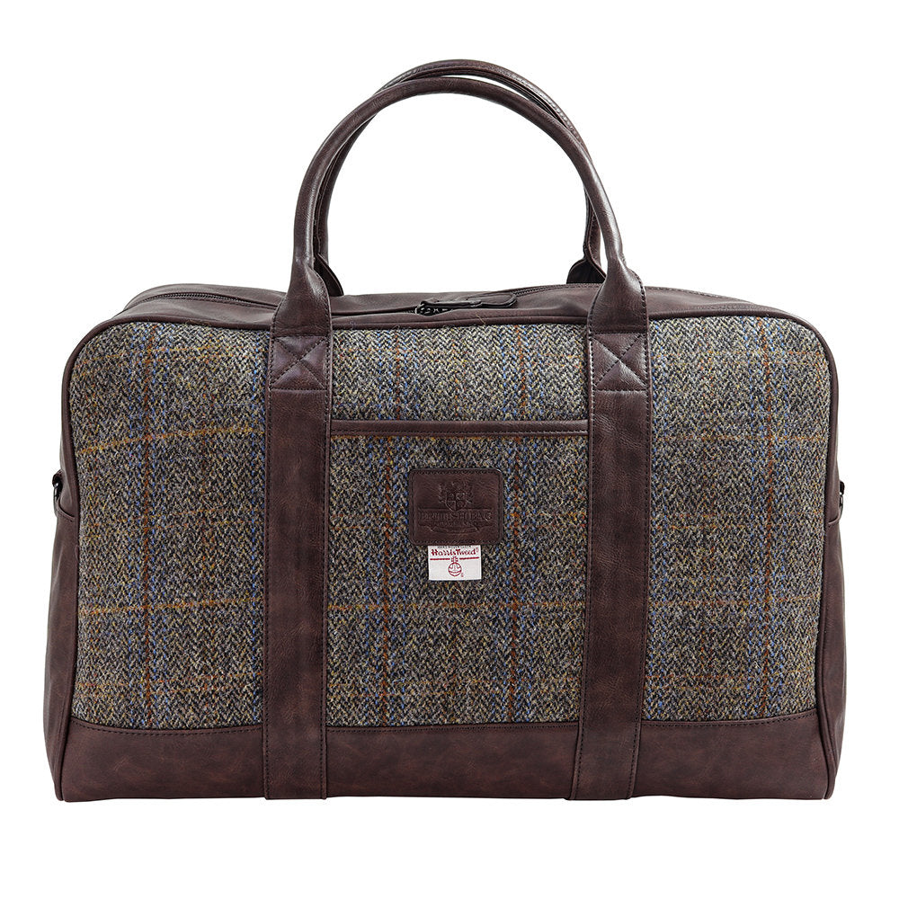 Carloway Travel / Weekend Holdall With Harris Tweed