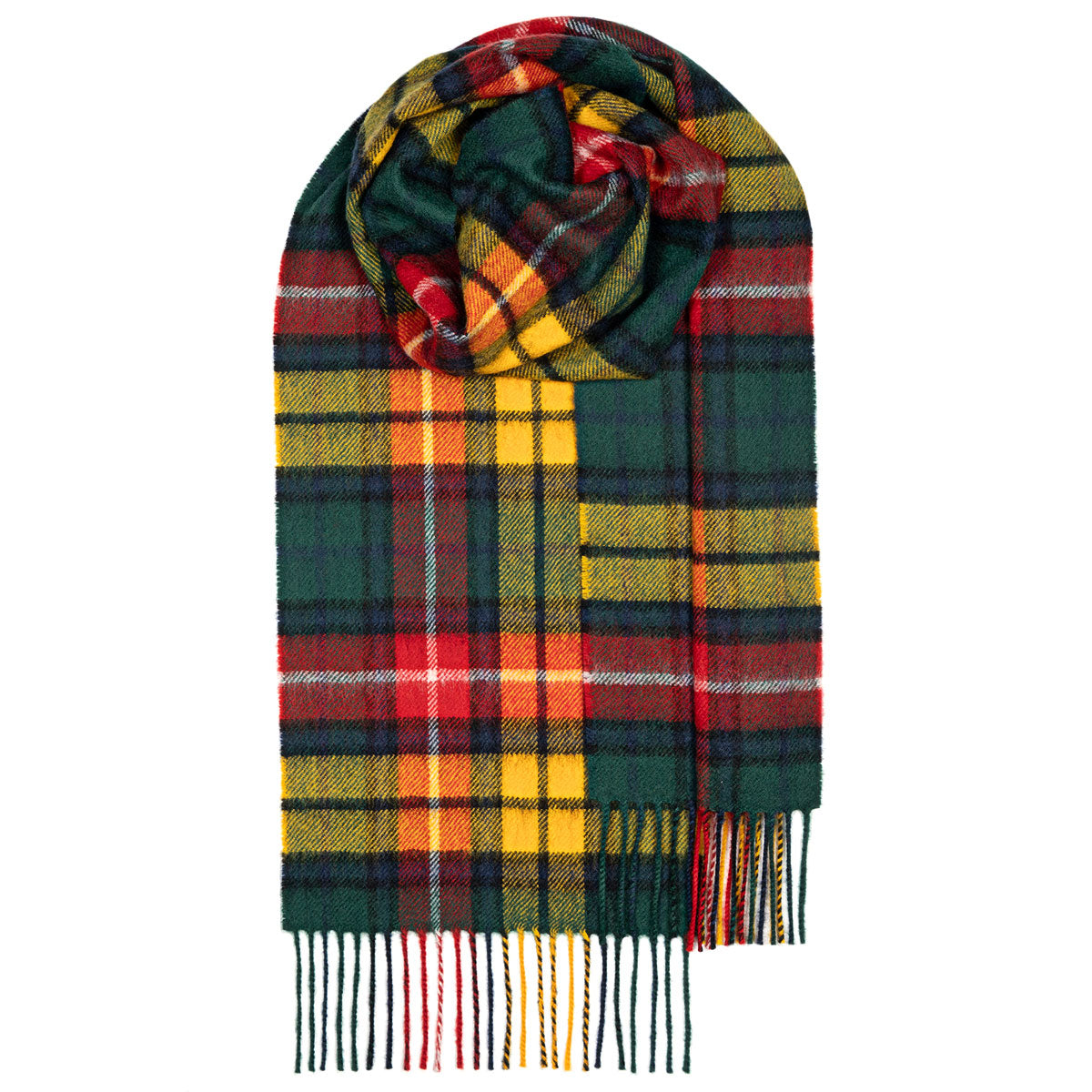Lochcarron of Scotland Lambswool Tartan Scarf - Buchanan Modern