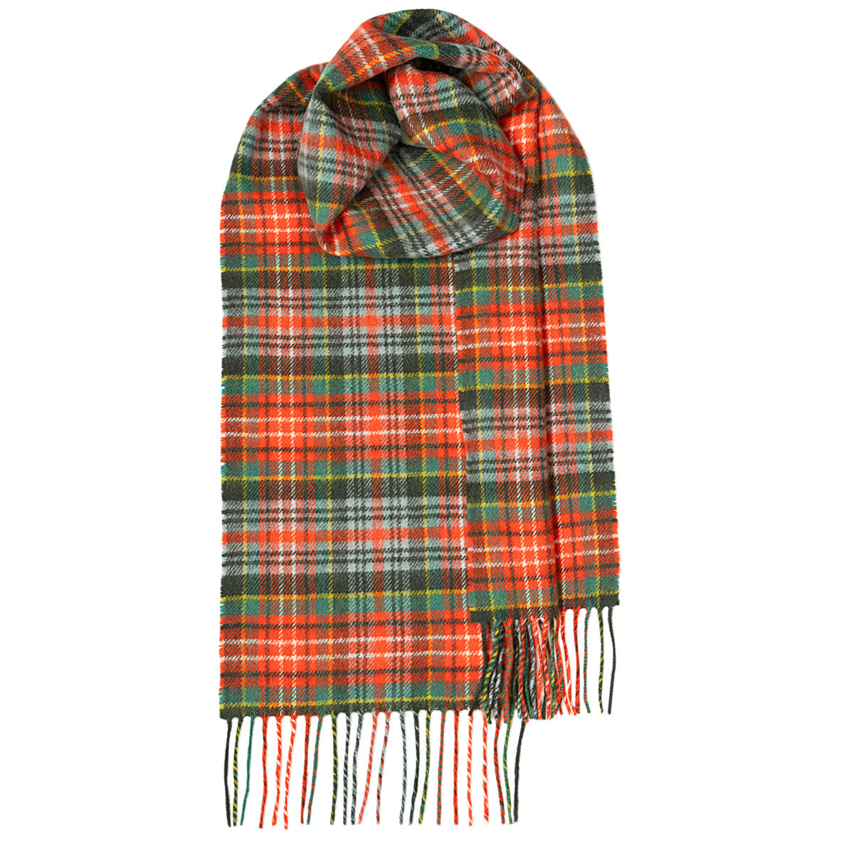 Lochcarron of Scotland Lambswool Tartan Scarf - Caledonia Ancient