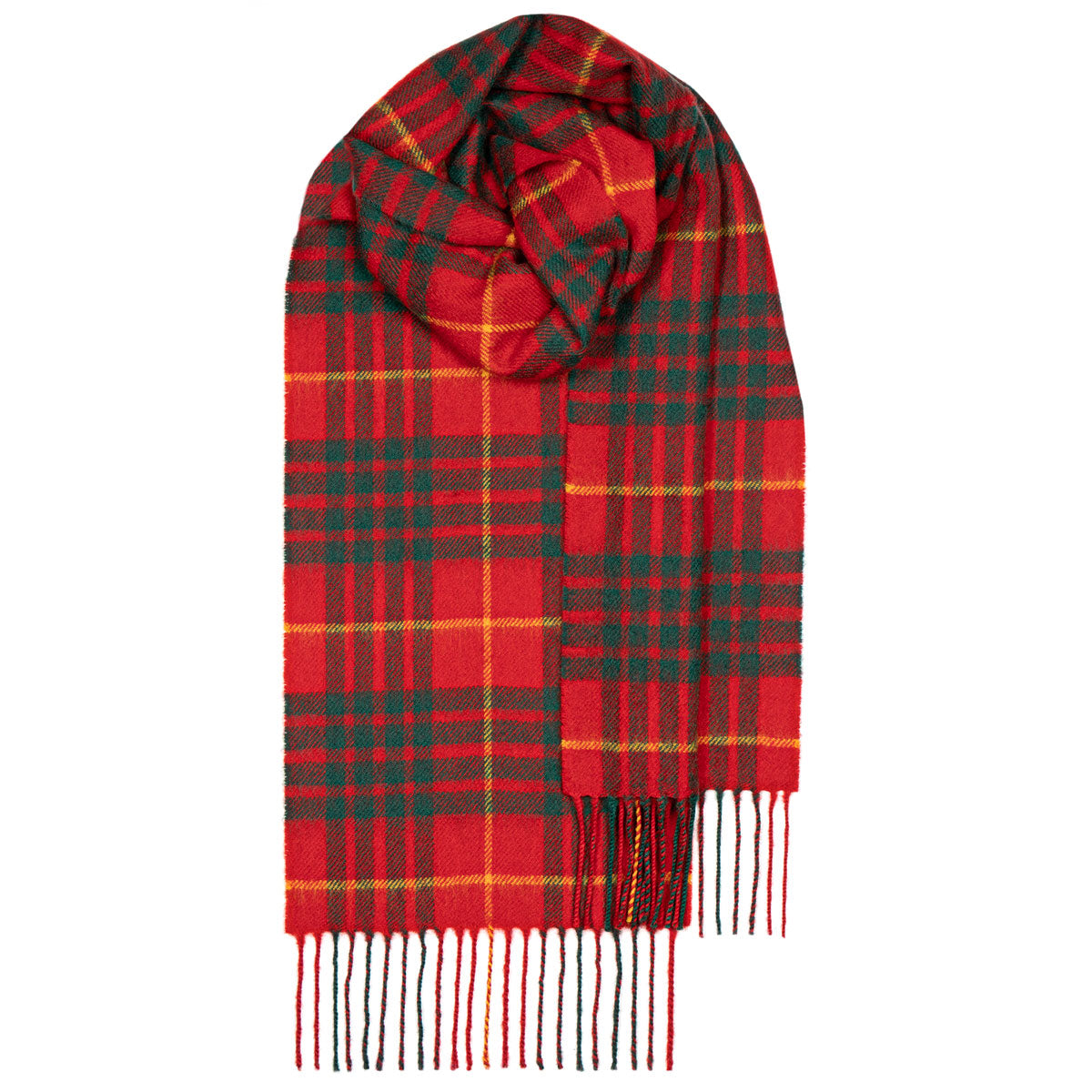 Lochcarron of Scotland Lambswool Tartan Scarf - Cameron Modern