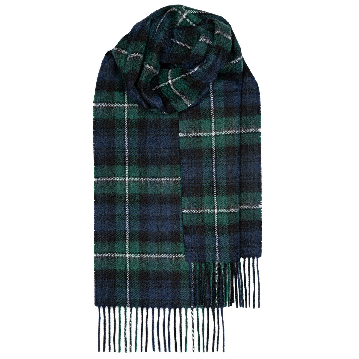 Lochcarron of Scotland Lambswool Tartan Scarf - Forbes Modern