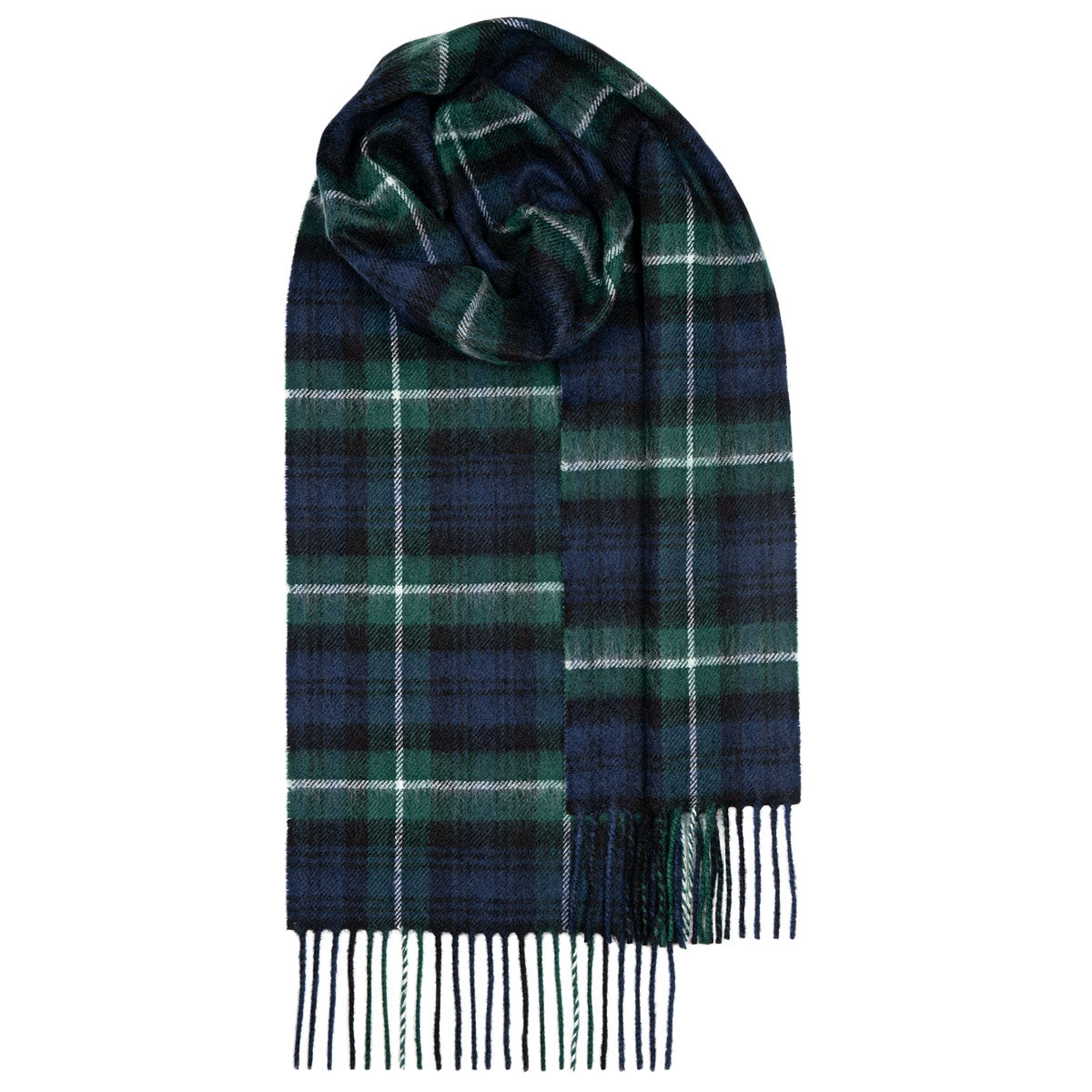Lochcarron of Scotland Lambswool Tartan Scarf - Lamont Modern