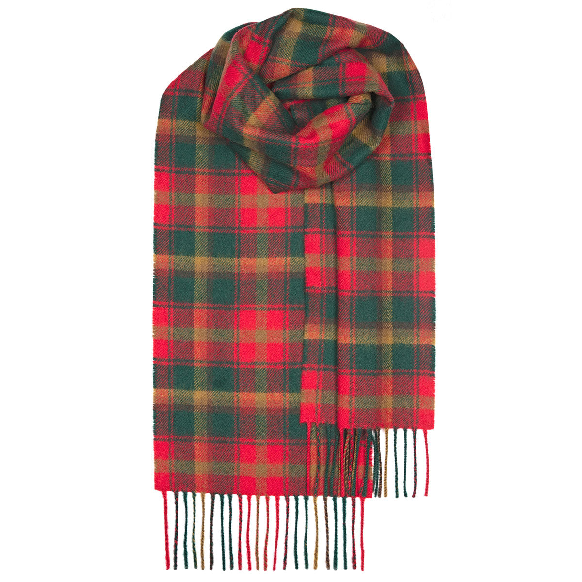 Lochcarron of Scotland Lambswool Tartan Scarf - Mapleleaf
