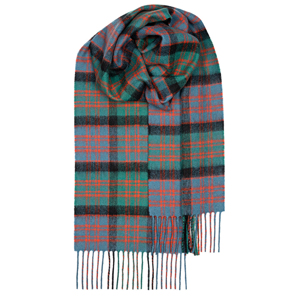 Lochcarron of Scotland Lambswool Tartan Scarf - MacDonald Ancient