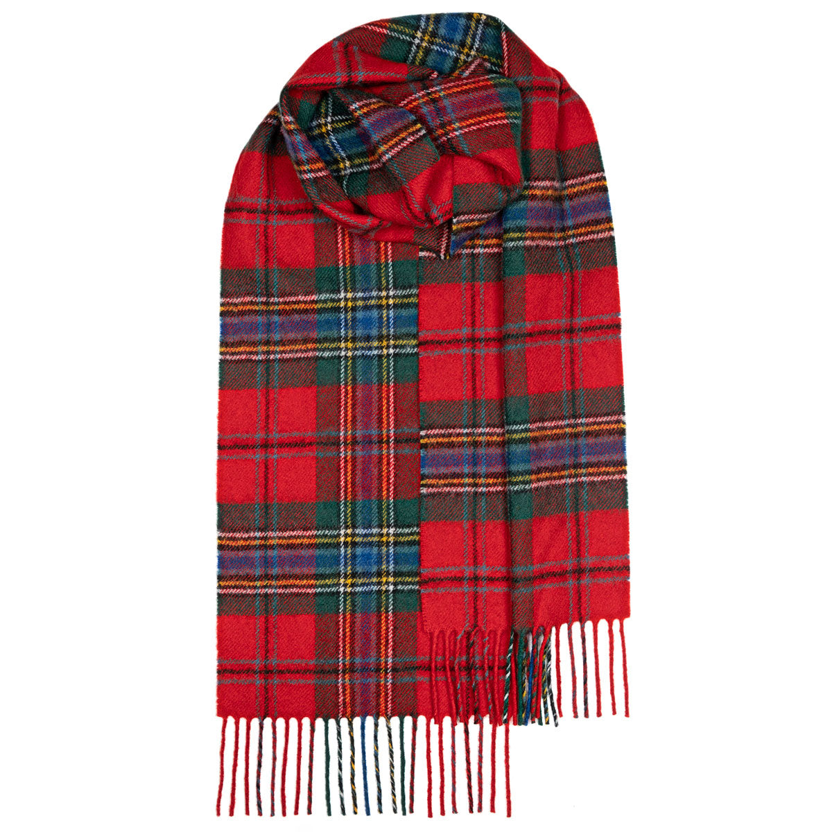 Lochcarron of Scotland Lambswool Tartan Scarf - MacLean of Duart Modern
