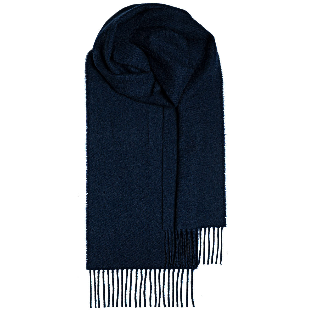 Lochcarron of Scotland Lambswool Tartan Scarf - Navy