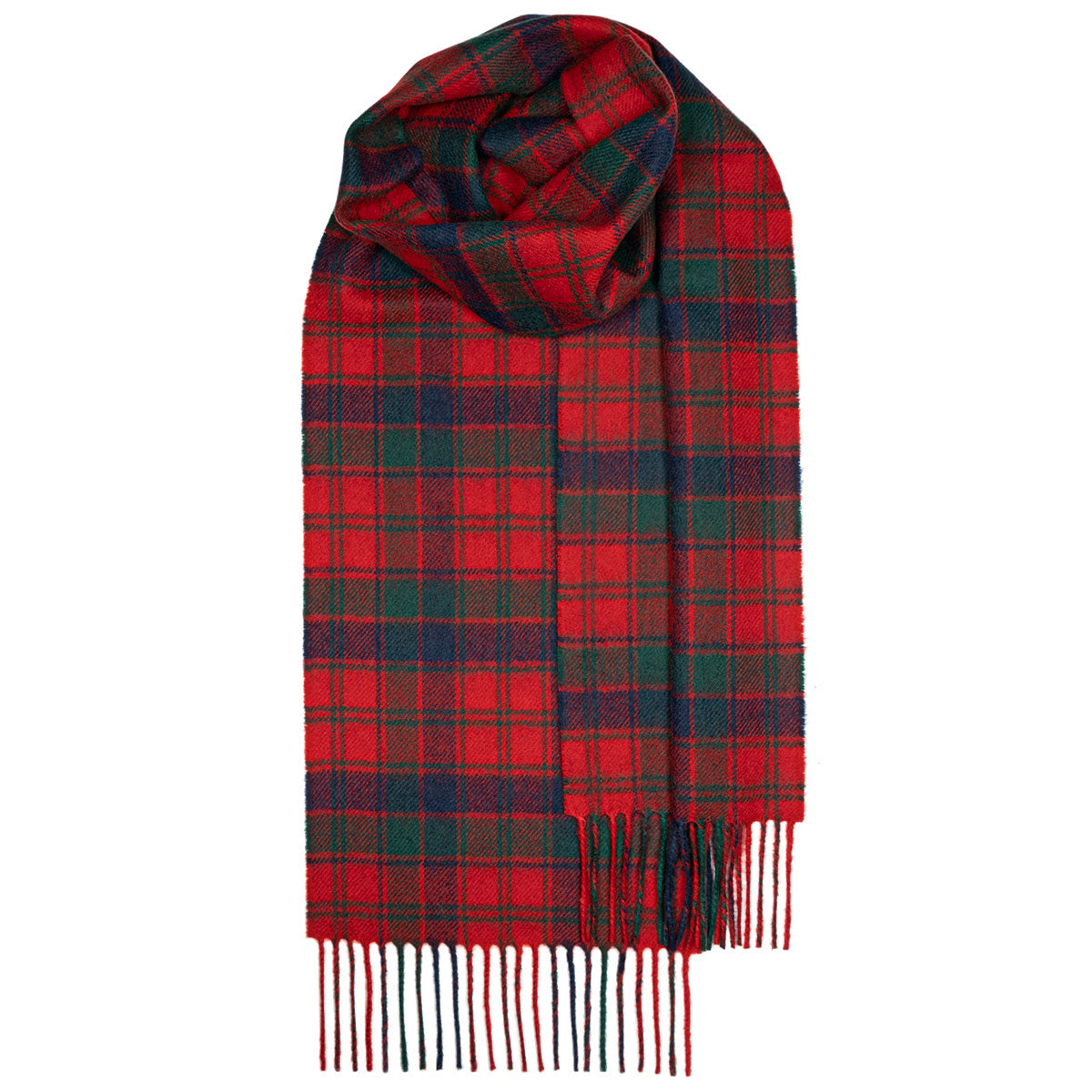 Lochcarron of Scotland Lambswool Tartan Scarf - Robertson Modern