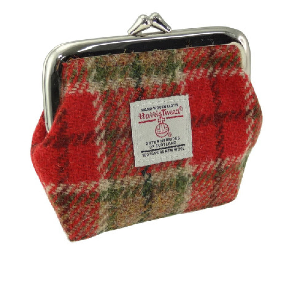 Harris Tweed Eigg Small Clasp Purse - COL141
