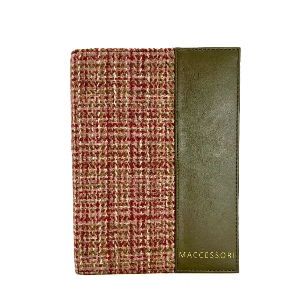 Maccessori Harris Tweed A5 Notebook - Maple
