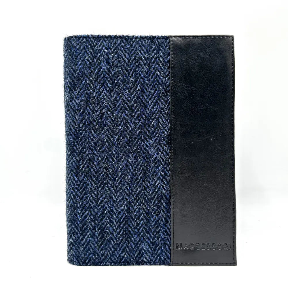Maccessori Harris Tweed A5 Notebook - Blue