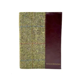 Maccessori Harris Tweed A5 Notebook - Country Green