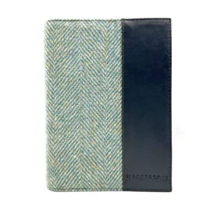 Maccessori Harris Tweed A5 Notebook - Turqoise