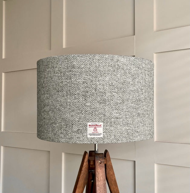 Harris Tweed Handmade Bespoke Drum Lampshade - Various Tweeds and Sizes Available