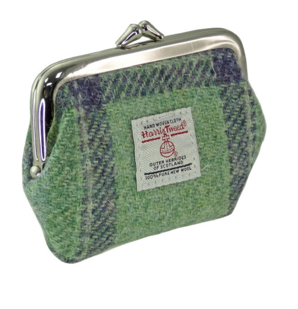 Harris Tweed Eigg Small Clasp Purse - COL139