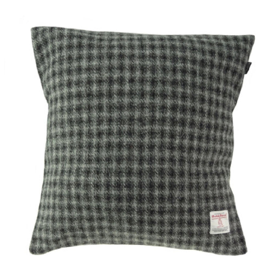 Harris Tweed Square Cushion with Velvet Back 45cm x 45cm - COL61