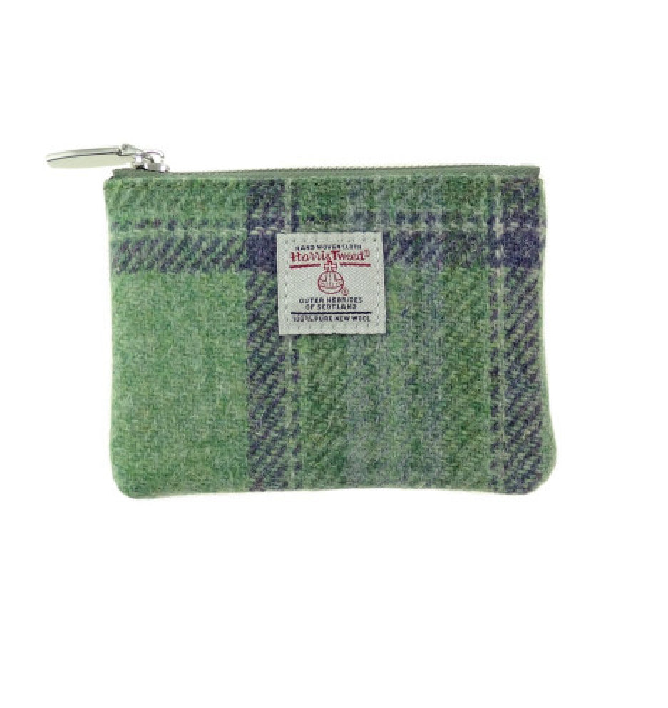 Harris Tweed 'Eriskay' Small Zip Pouch - COL139