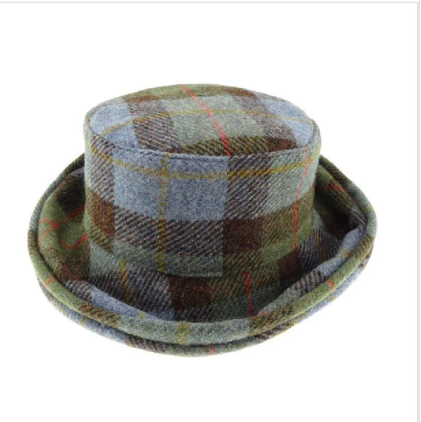 Ladies Harris Tweed Cloche Hat - COL15