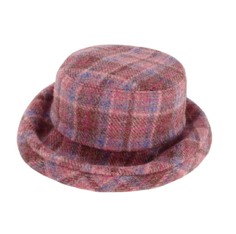 Ladies Harris Tweed Cloche Hat - COL103