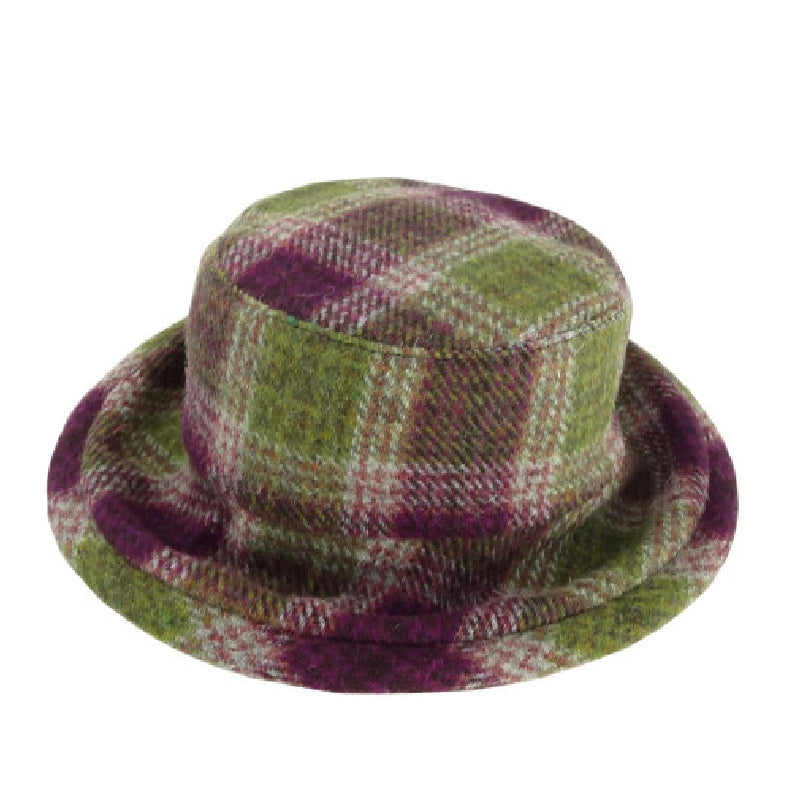 Ladies Harris Tweed Cloche Hat - COL125