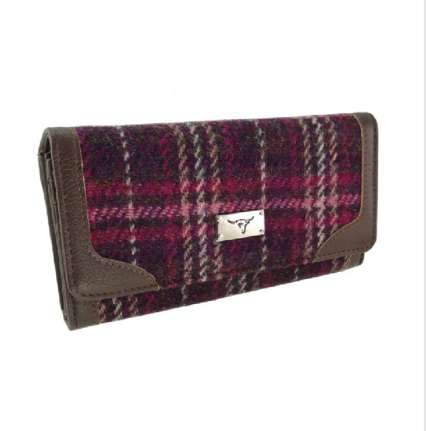 Harris Tweed Bute Long Purse - COL131