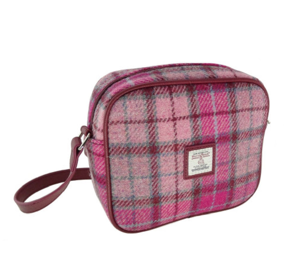Harris Tweed Almond Square Mini Handbag - COL138