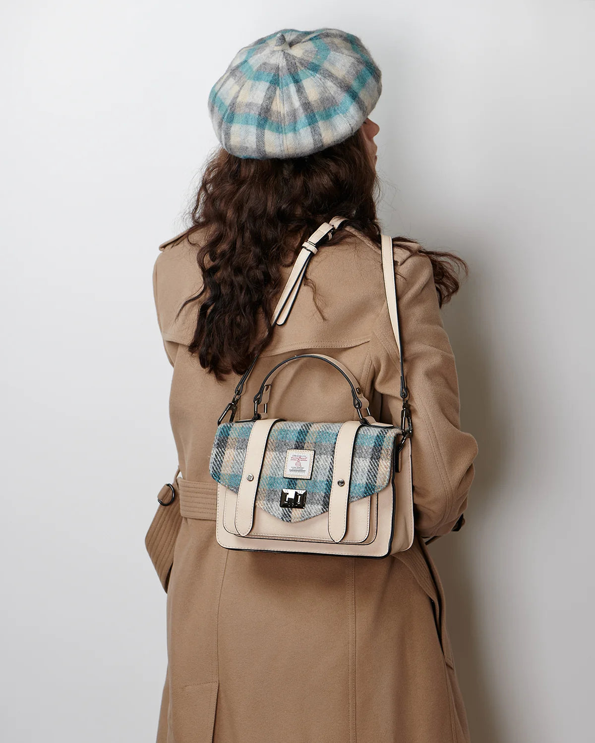 Islander Lambswool Ladies Bunnet (Flat Cap) (Islander Tartan)