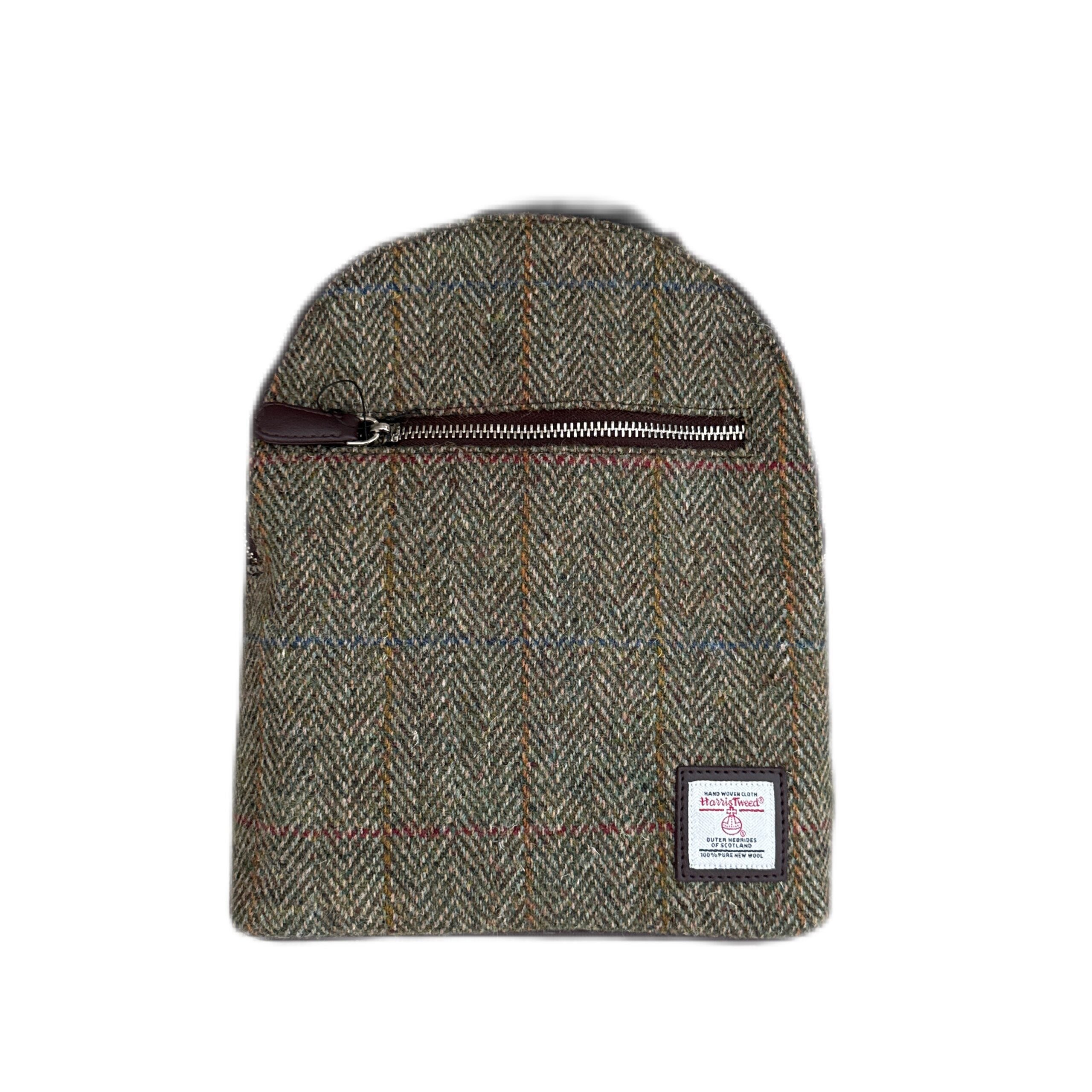 Harris Tweed Maccessori Backpack - Country Green