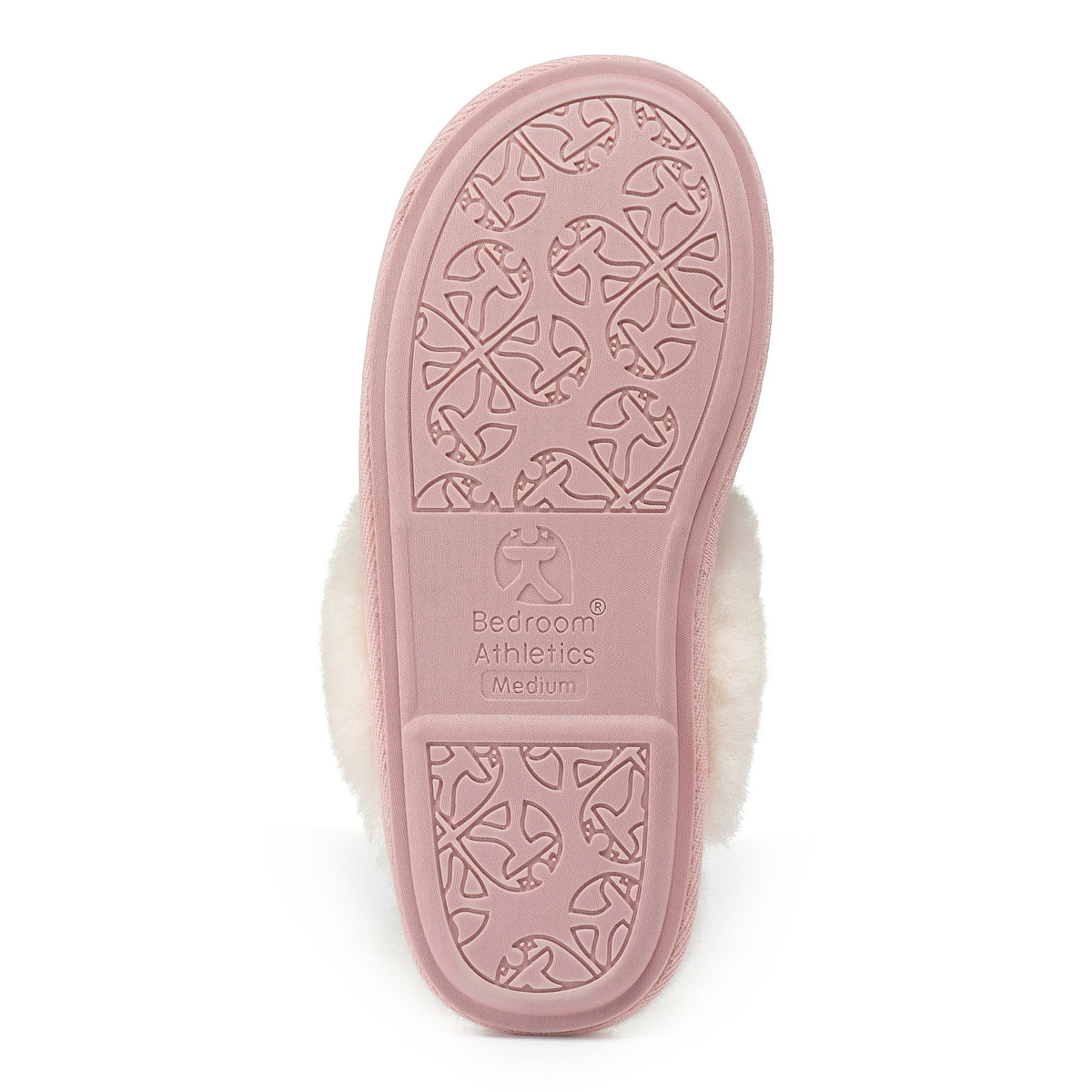 Kate Ladies' Sheepskin Lined Mule Slippers (Pink POW Check)