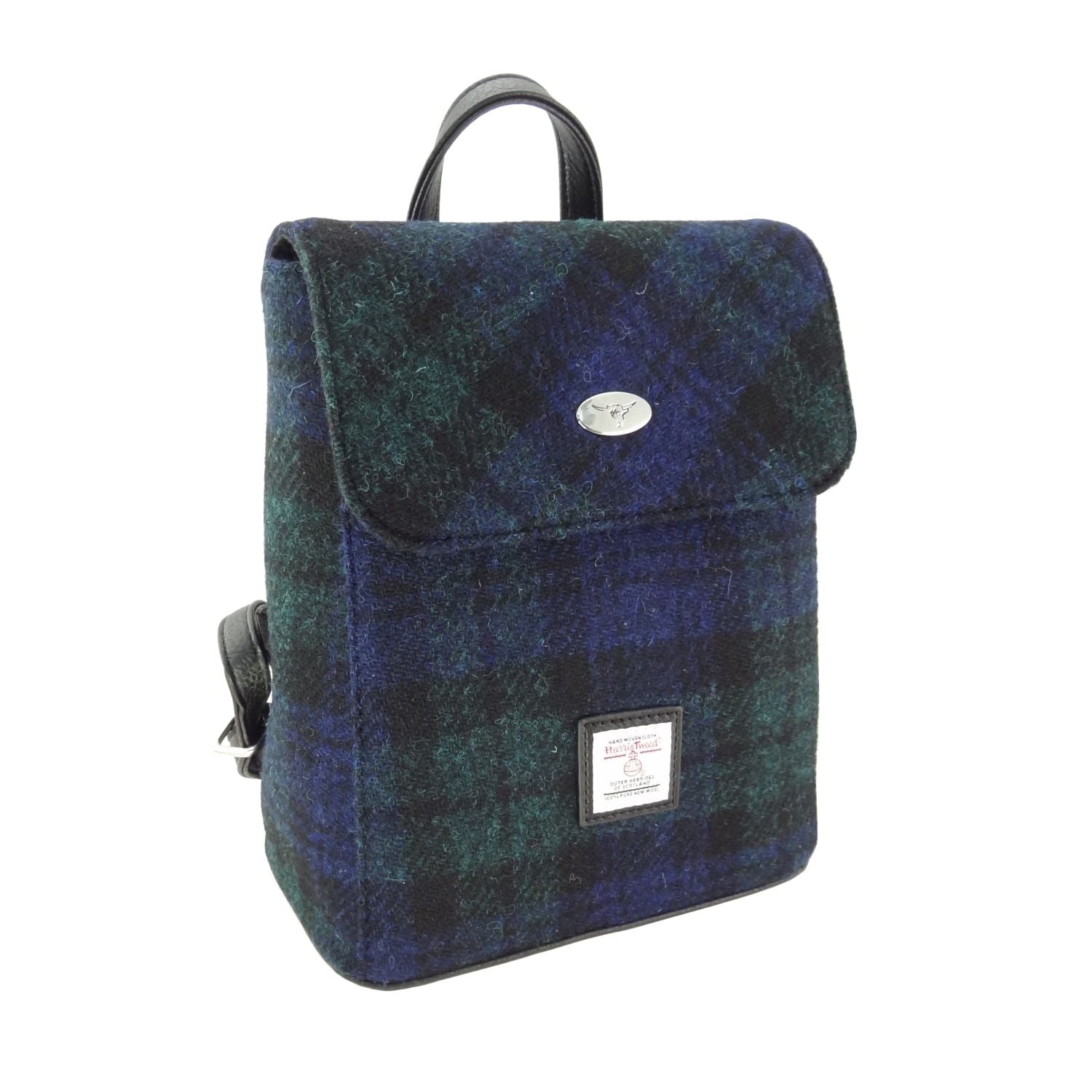Harris Tweed Tummel Mini Backpack - COL60