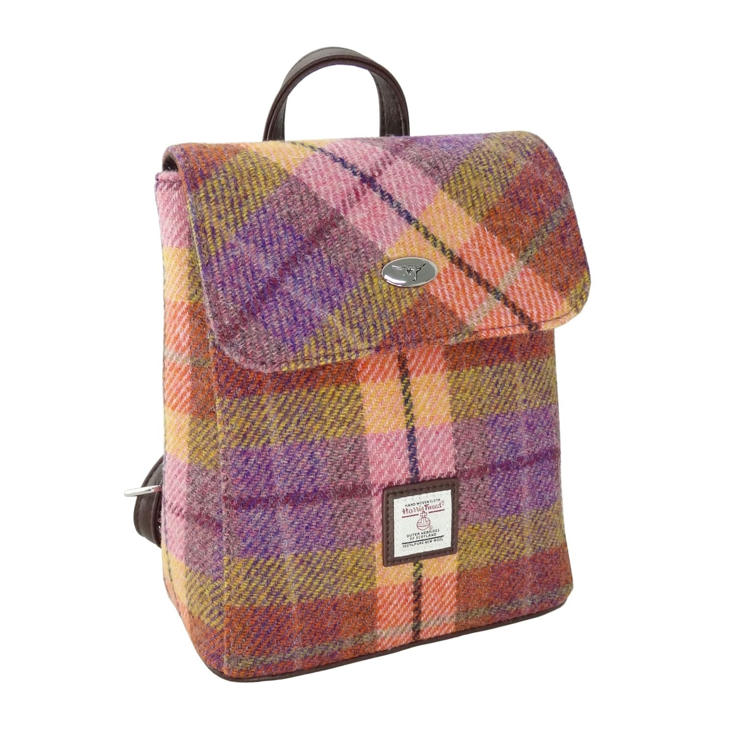 Harris Tweed Tummel Mini Backpack - COL124