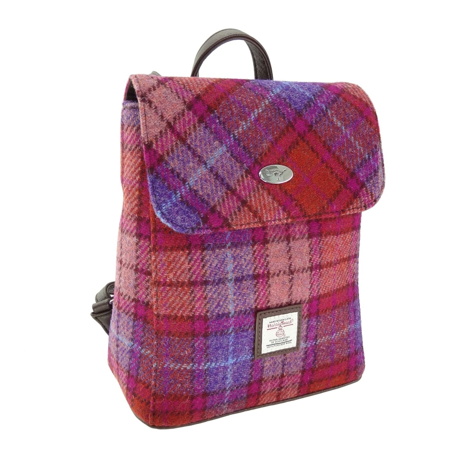Harris Tweed Tummel Mini Backpack - COL146