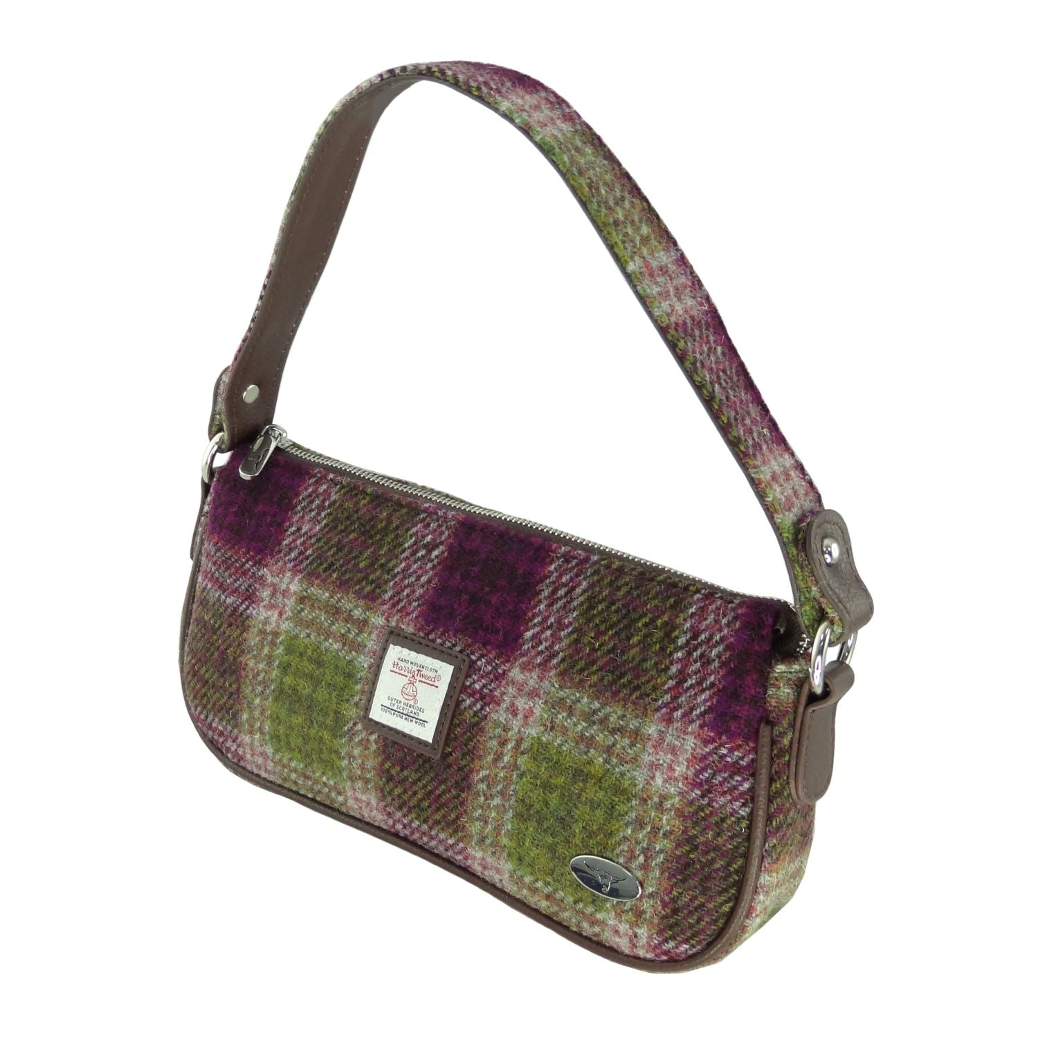 Harris Tweed Duchray Baguette Bag - COL125