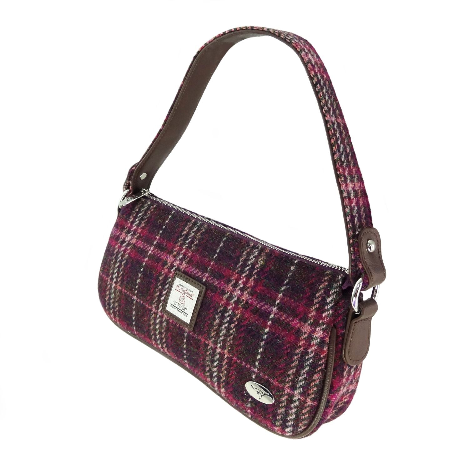 Harris Tweed Duchray Baguette Bag - COL131