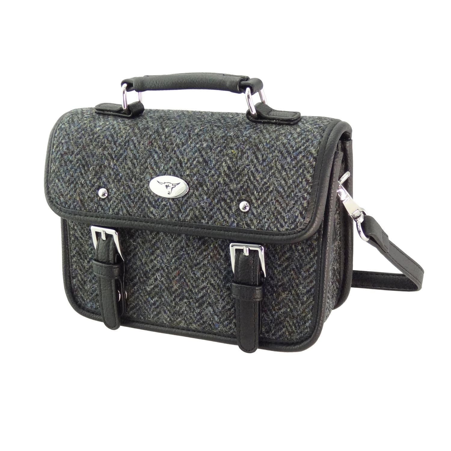 Harris Tweed Bervie Mini Satchel COL001 | Harris Tweed Scotland