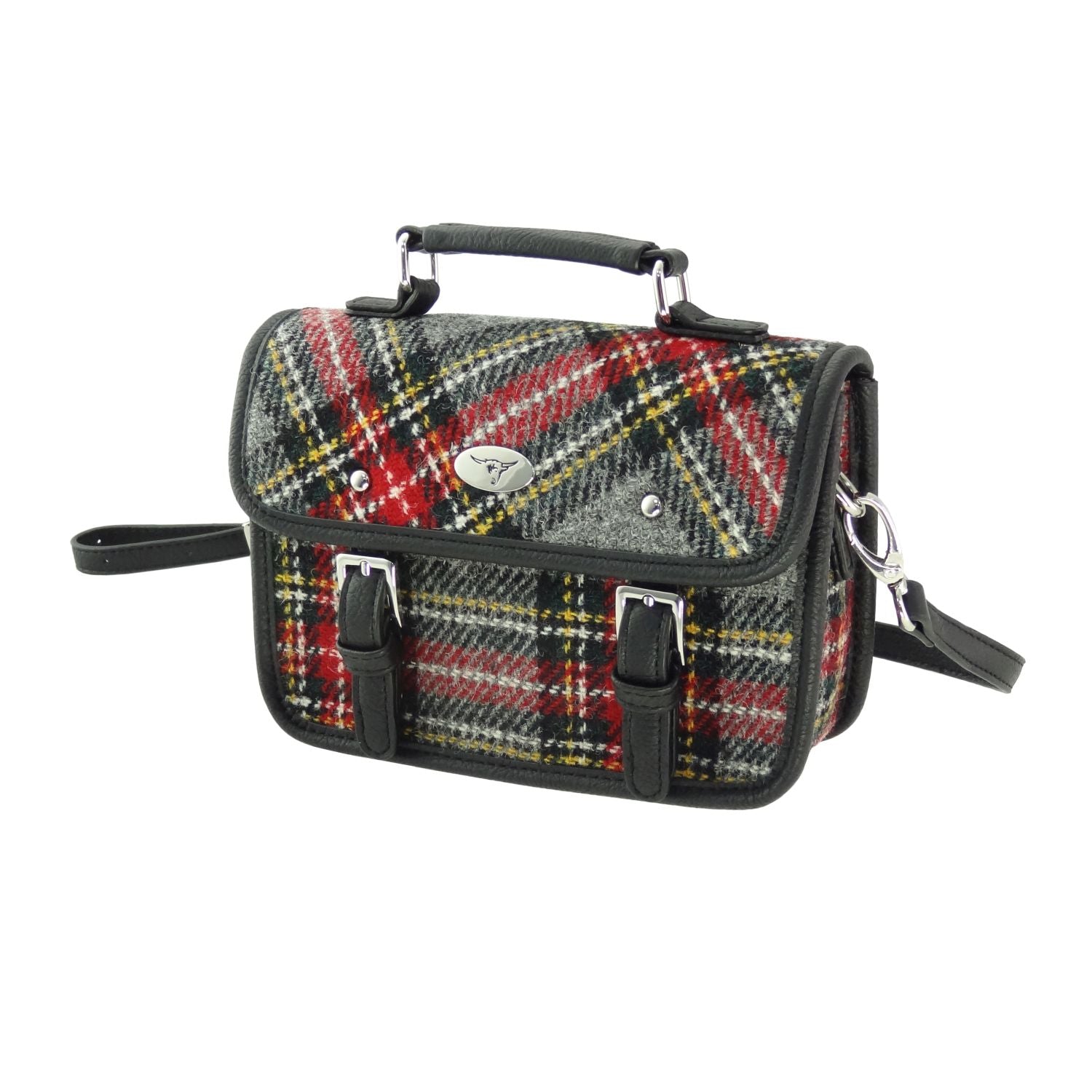 Harris Tweed Bervie Mini Satchel Bag - COL96